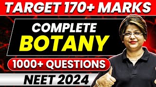 Complete BOTANY 1000+ Questions | Target 300+ Marks in NEET 2024 🎯 screenshot 4