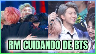 MOMENTOS DE RM CUIDANDO DE BTS