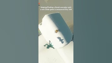 Helping/Finding a Korok everyday until a new Zelda game is announced Day 244