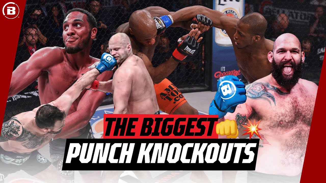 The HEAVIEST Punch Knockouts of ALL TIME!💥🥊 | Bellator MMA