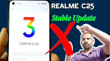 Realme C25 gets Android 12-based Realme UI 3.0