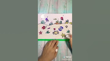 Cách vẽ thế giới đại dương khám phá biển