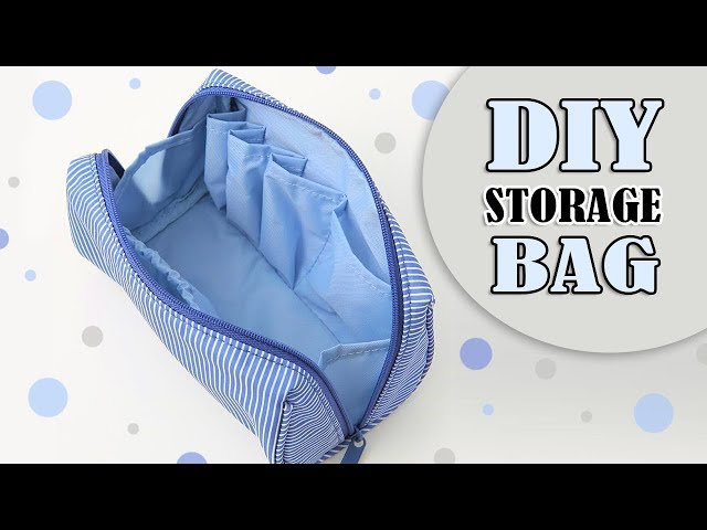 INDISPENSABLE DIY ZIPPER POUCH BAG IDEA // So Useful Purse Storage Bag Tutorial Cut & Sew Method