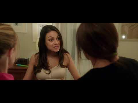 Bad Moms Bra Scene Mila Kunis Kristen Bell Kathryn Hahn 