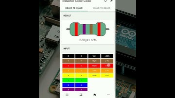 Inductor Color Code Calculator