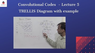 Trellis Diagram - Convolutional Codes - Lecture 5