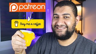 شرح منصة Buy Me a Coffee بديلة منصة Patreon لدعم منشئ المحتوي screenshot 1