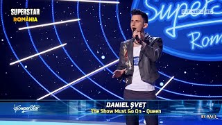SUPERSTAR 2021 | Queen is life! Daniel Șveț un moment plin de emoţie! „The Show Must Go On”