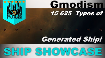 StarMade Ship Reviews: Smartest Generator Ever 15625 Different Ships