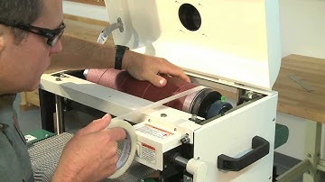 How To Install Sandpaper on the G0459 or G0459P Drum Sander