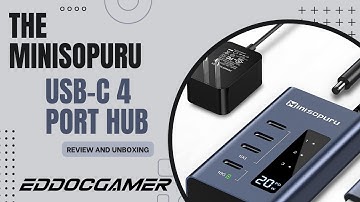 Minisopuru 4 in 1 USB C Hub Unboxing and Review!!