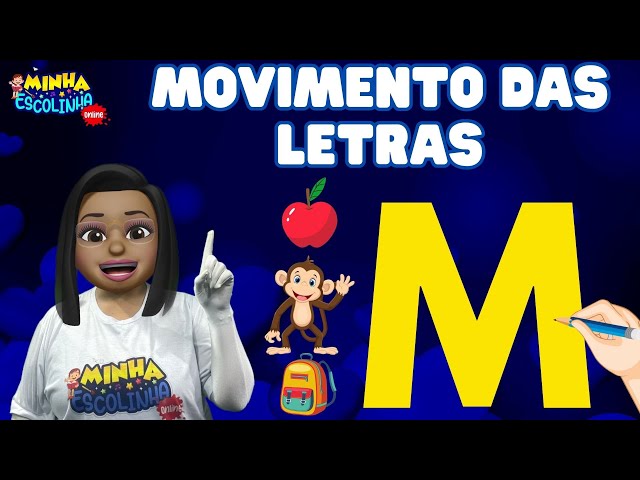Letra M G5 - Educação Infantil - Videos Educativos - Atividades para Crianças