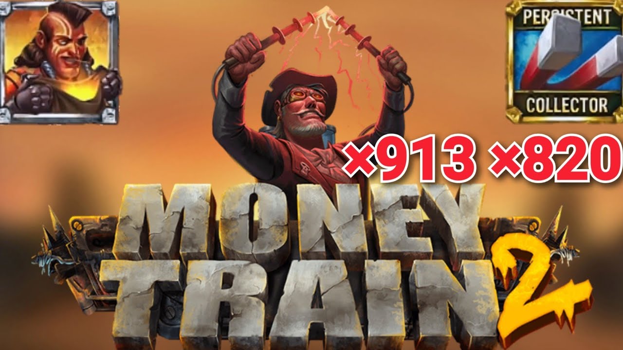 ×913＋820 マネトレ2 【Money Train2】 フリースピン オンラインカジノ スロット マネートレイン2 ♯③ - YouTube