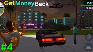 Chase The Thief To Get The Money Back | GTA Vice City Definitive Edition Gameplay #4 | GADHOKI GAMER