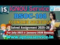 IGNOU BSOC-108 Solved Assignment English Medium 2025-26 For July 2025 and January 2026 Sessions