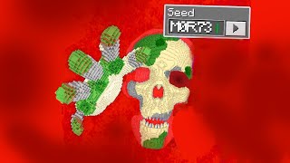 Testei as Melhores Seeds de TERROR no Minecraft!