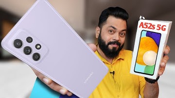 Samsung Galaxy A52s 5G !! A52s 5G Unboxing