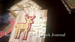 Soft back Unisex or Male Christmas Junk Journal 2 screenshot 2