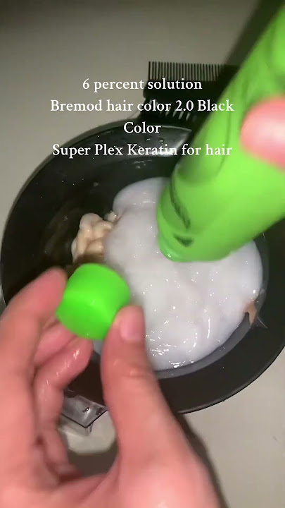 HOW TO MIX BREMOD HAIR COLOR #haircolor #howtomixhaircolor #bremodhaircolor