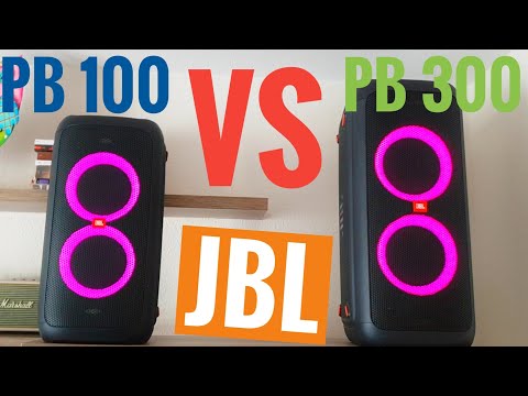 JBL Partybox 100 VS. JBL Partybox 300 | SOUND COMPARISON