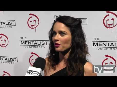 Robin Tunney at The Mentalist Season 5 100th Episode Party