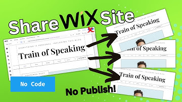 How to Share Your Wix Website and Get Feedback