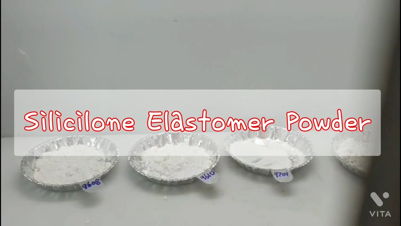 Silicone Elastomer Powder's Hardness test - YouTube