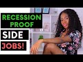 Recession Proof Side Hustle Ideas To Start with no Money!  Work from Home Ideas 2020