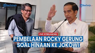 🔴Rocky Gerung Buka Suara soal Hinaan ke Presiden Jokowi, Mengaku Hina Presiden tapi Bukan Jokowi