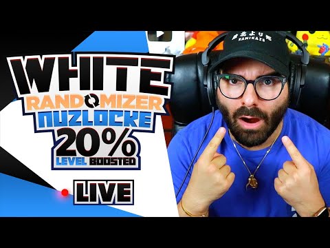 Pokemon White Randomizer Nuzlocke LIVE (20% Level Boost) Part 16 - Pokemon White Randomizer Nuzlocke LIVE (20% Level Boost) Part 16