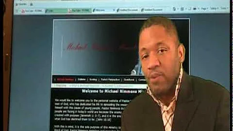 PSTRNIMMONSTV - Michael Nimmons.com Web Welcome
