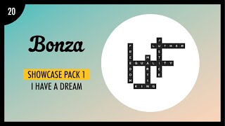 Bonza Word Puzzle | Showcase | Pack 1 | I Have A Dream screenshot 5