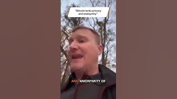 "Bitcoin lacks privacy and anonymity"