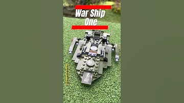 Made this War Ship One with brick blocks #bricktoys #buildingblocks #toy #shorts