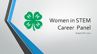 Women in STEM Career Panel
