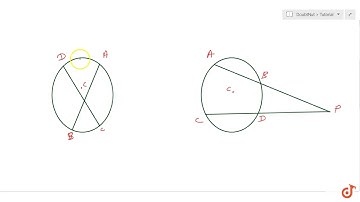 If two chords of a circle intersect inside or outside the circle when produced ; the rectangle