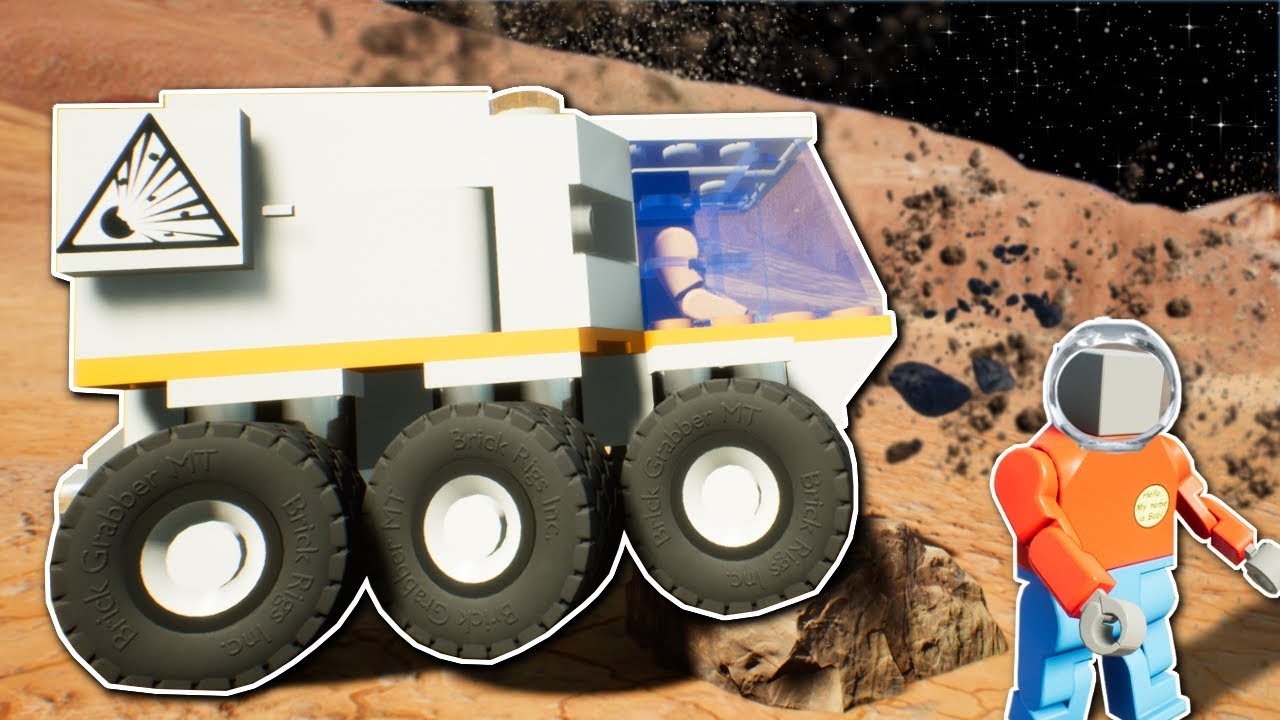 MARS AVALANCHE SURVIVAL! - Brick Rigs Multiplayer Gameplay - Lego Space ...