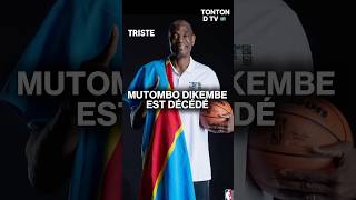 Dikembe Mutombo Est Décédé Aujourdhui 30 Septembre À Lâge De 58 Ans Suite Dun Cancer Du Cerveau.
