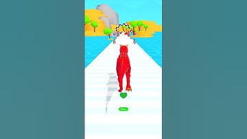 Make DNA Dino Run #shorts #viral #games