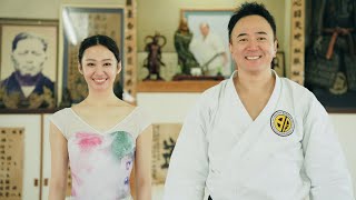 Okinawan Karate Master Tries Ballet 'Swan Lake'! (Ballet and Karate)