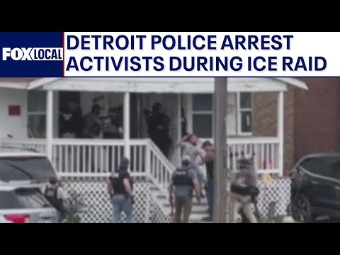 Detroit police arrest 2 activists for interfering in ICE raid, arrest