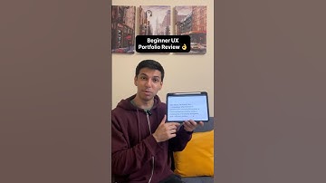 Beginner UX Portfolio Review 👌 #uxdesign #uiux