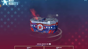 War Robots - 10x Openings of SpaceTech Heist SILVER (150 Token) Event chests + SPECIAL prize