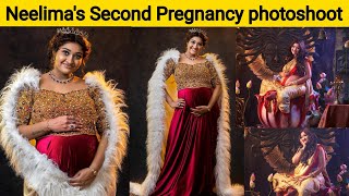 Neelimas Second Pregnancy Baby Bump Photoshoot Seial Actress Neelima New Photoshoot