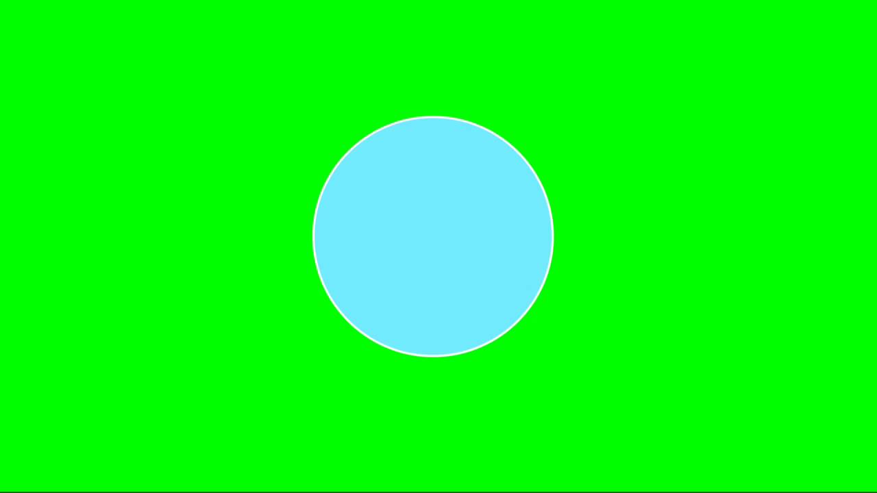 Color Switching Circles Green Screen YouTube
