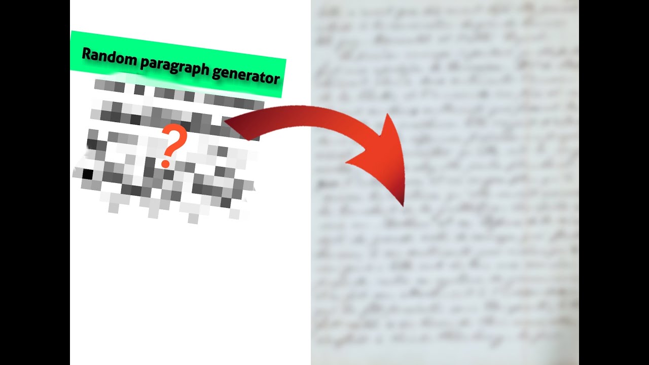 I wrote a short story with a random paragraph generator! Challenge ...