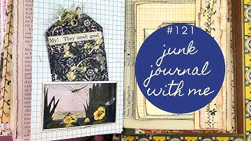 Junk Journal with me 121 - Happy Mail from Demi and How I Use the Goodies