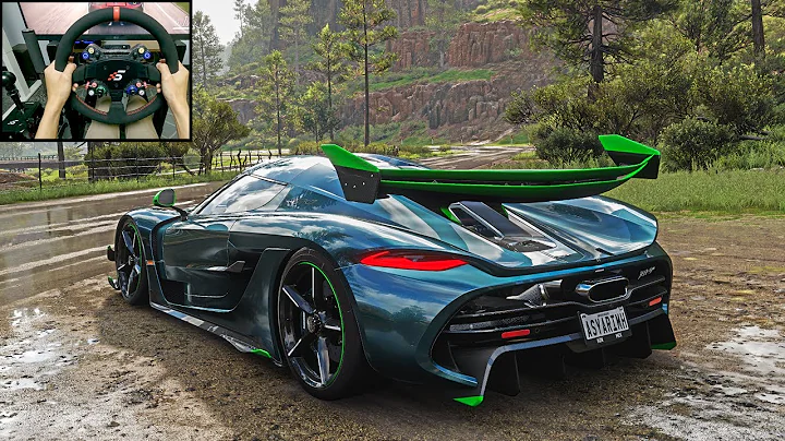 1540HP Koenigsegg Jesko - Forza Horizon 5 | Simagic Alpha Ultimate gameplay