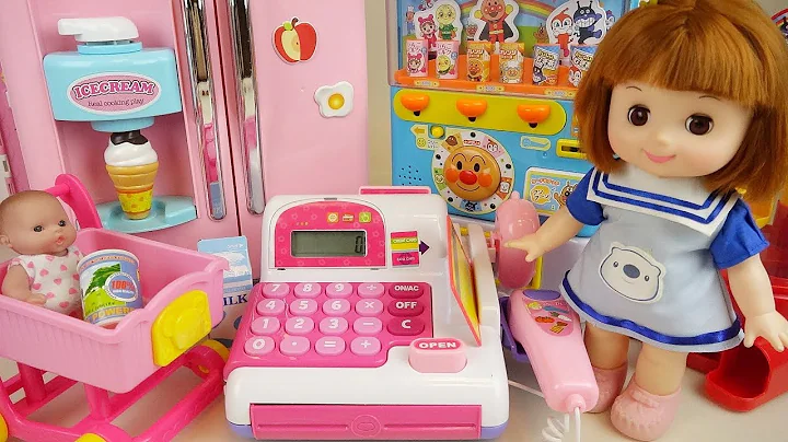 Baby Doli and Mart food toys Baby doll kitchen toys play