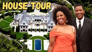 Inside Denzel Washington House in Los Angeles | Denzel Washington House Tour 2023